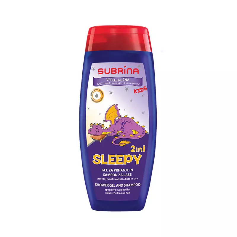 Dětský sprchový gel a šampon Sleepy 250 ml